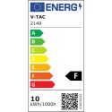 Taśma LED V-TAC 12V SMD5050 300LED IP65 rękaw 10W/m VT-5050 3000K 1000lm