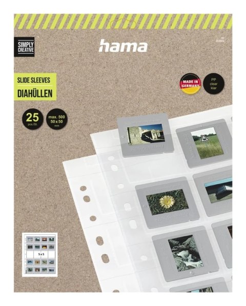 Hama Slide sleeves album na zdjęcia 20 ark. 50 x 50 mm