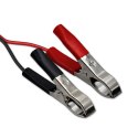 Qoltec Automatyczna ładowarka do akumulatora AGM GEL STD | Prostownik 12V | 2A | 24W | LED | Kabel 1.8m