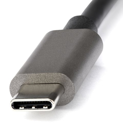 StarTech CDP2HDMM4MH adapter kablowy 4 m HDMI Typu A (Standard) USB Type-C Czarny, Srebrny