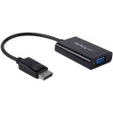 StarTech DP2VGAA adapter kablowy 0,184 m Czarny