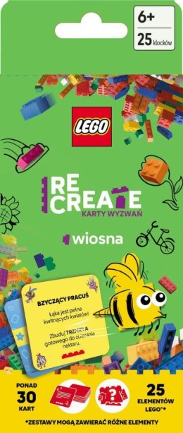 Ameet: LEGO Books - Recreate. Karty Wyzwań: Wiosna