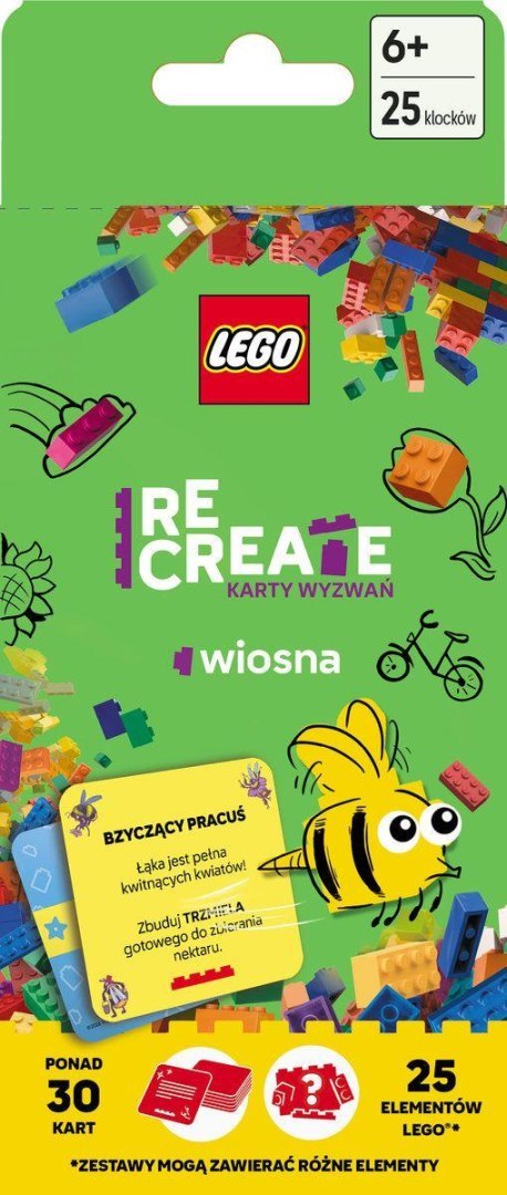 Ameet: LEGO Books - Recreate. Karty Wyzwań: Wiosna
