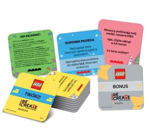 Ameet: LEGO Books - Recreate. Karty Wyzwań: Wiosna