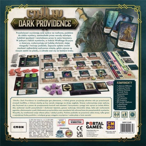 GRA CTHULHU: DARK POVIDENCE - podstawa - PORTAL GAMES