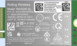 HP 4G LTE-Advanced Pro Cat19 WWAN adapter Wewnętrzny