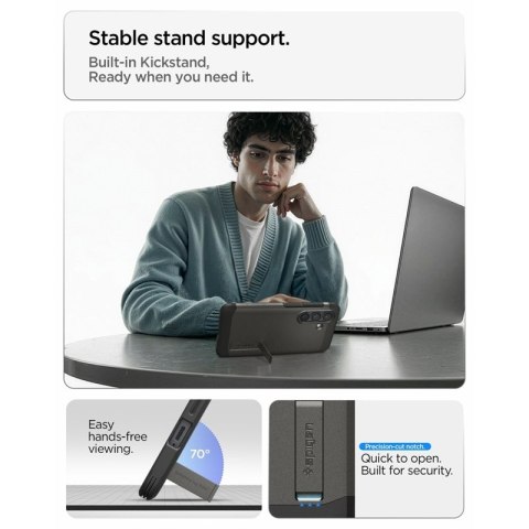 Spigen Tough Armor MagSafe - Etui do Samsung Galaxy S26 (Gunmetal)