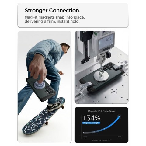 Spigen Tough Armor MagSafe - Etui do Samsung Galaxy S26 Ultra (Abyss Green)