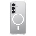 Spigen Ultra Hybrid Mag MagSafe - Etui do Samsung Galaxy S26 (Clear/White)
