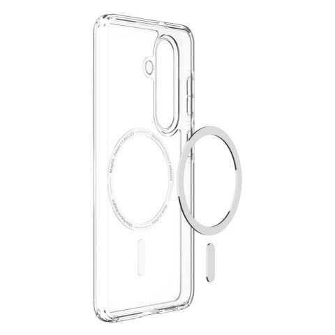 Spigen Ultra Hybrid Mag MagSafe - Etui do Samsung Galaxy S26 (Clear/White)