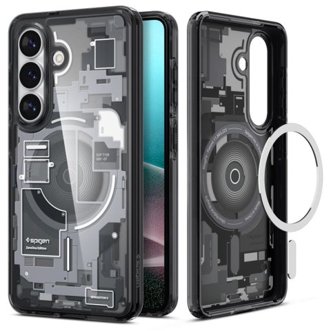 Spigen Ultra Hybrid Mag MagSafe - Etui do Samsung Galaxy S26+ (Zero One Black)