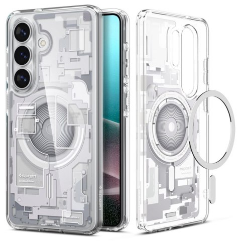 Spigen Ultra Hybrid Mag MagSafe - Etui do Samsung Galaxy S26 (Zero One White)