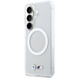 BMW IML Shockproof Metal Logo MagSafe - Etui Samsung Galaxy S26 (przezroczysty)