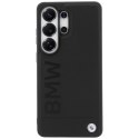 BMW Leather Hot Stamp MagSafe - Etui Samsung Galaxy S26 Ultra (czarny)