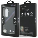 BMW Tricolor Metal Logo MagSafe - Etui Samsung Galaxy S26 (czarny)