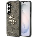 Guess 4G Big Metal Logo - Etui Samsung Galaxy S26 (brązowy)