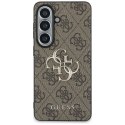Guess 4G Big Metal Logo - Etui Samsung Galaxy S26 (brązowy)
