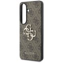 Guess 4G Big Metal Logo - Etui Samsung Galaxy S26 (brązowy)