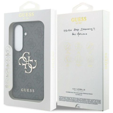 Guess 4G Big Metal Logo - Etui Samsung Galaxy S26+ (czarny)