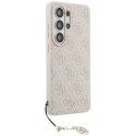 Guess 4G Classic Logo Charm MagSafe - Etui Samsung Galaxy S26 Ultra (różowy)