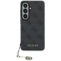 Guess 4G Classic Logo Charm MagSafe - Etui Samsung Galaxy S26 (czarny)