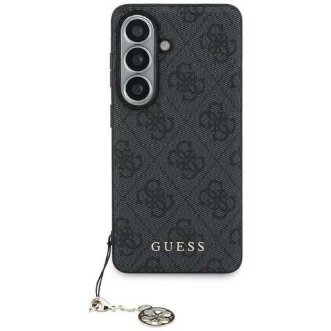 Guess 4G Classic Logo Charm MagSafe - Etui Samsung Galaxy S26 (czarny)