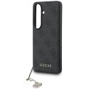 Guess 4G Classic Logo Charm MagSafe - Etui Samsung Galaxy S26 (czarny)