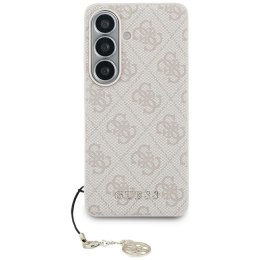 Guess 4G Classic Logo Charm MagSafe - Etui Samsung Galaxy S26 (różowy)
