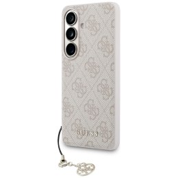 Guess 4G Classic Logo Charm MagSafe - Etui Samsung Galaxy S26 (różowy)