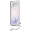 Guess 4G Classic Logo Charm MagSafe - Etui Samsung Galaxy S26 (różowy)