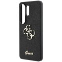 Guess Fixed Glitter Big 4G Metal Logo - Etui Samsung Galaxy S26 Ultra (czarny)