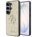 Guess Fixed Glitter Big 4G Metal Logo - Etui Samsung Galaxy S26 Ultra (złoty)