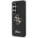 Guess Fixed Glitter Big 4G Metal Logo - Etui Samsung Galaxy S26 (czarny)