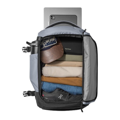 Plecak podróżny TOMTOC Navigator-T66 Liteway 28L 15,6"(jasnoszary)