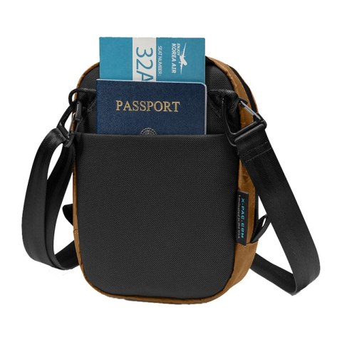 Torba podróżna TOMTOC Aviator-T37 z paskiem na ramię X-Pac 1.3L (brązowa)