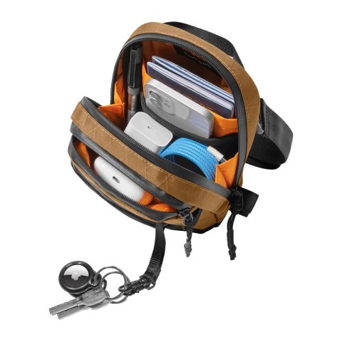 Torba podróżna TOMTOC Aviator-T37 z paskiem na ramię X-Pac 1.3L (brązowa)