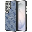 Guess 4G Embossed Ring MagSafe - Etui Samsung Galaxy S26 Ultra (niebieski)