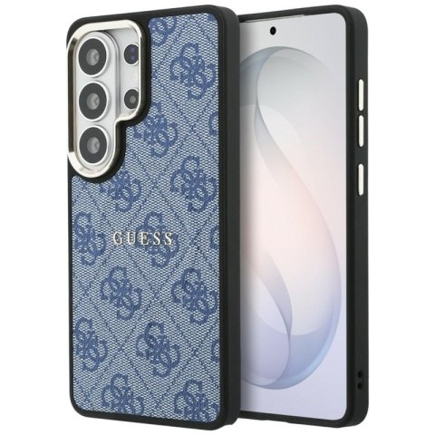 Guess 4G Embossed Ring MagSafe - Etui Samsung Galaxy S26 Ultra (niebieski)