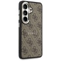Guess 4G Embossed Ring MagSafe - Etui Samsung Galaxy S26+ (brązowy)