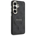 Guess 4G Embossed Ring MagSafe - Etui Samsung Galaxy S26 (czarny)