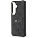 Guess 4G Embossed Ring MagSafe - Etui Samsung Galaxy S26 (czarny)