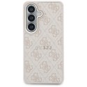 Guess 4G Embossed Ring MagSafe - Etui Samsung Galaxy S26 (różowy)