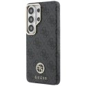 Guess 4G Rhinestone Round Logo MagSafe - Etui Samsung Galaxy S26 Ultra (czarny)