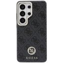 Guess 4G Rhinestone Round Logo MagSafe - Etui Samsung Galaxy S26 Ultra (czarny)