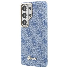 Guess 4G Script MagSafe - Etui Samsung Galaxy S26 Ultra (niebieski)