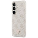 Guess 4G Triangle Logo MagSafe - Etui Samsung Galaxy S26 (różowy)