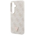 Guess 4G Triangle Logo MagSafe - Etui Samsung Galaxy S26 (różowy)