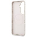 Guess 4G Triangle Logo MagSafe - Etui Samsung Galaxy S26 (różowy)