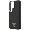 Guess Fixed Glitter Triangle MagSafe - Etui Samsung Galaxy S26 Ultra (czarny)
