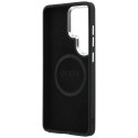 Guess Fixed Glitter Triangle MagSafe - Etui Samsung Galaxy S26 Ultra (czarny)